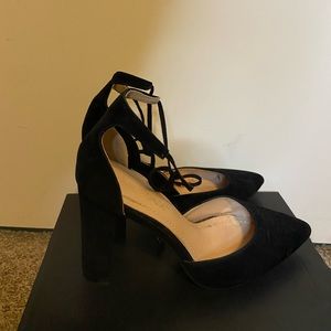Black tie heels